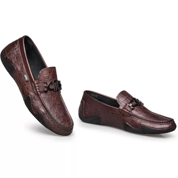 ZRO Mens R056 Casual Driving LoaferBrown