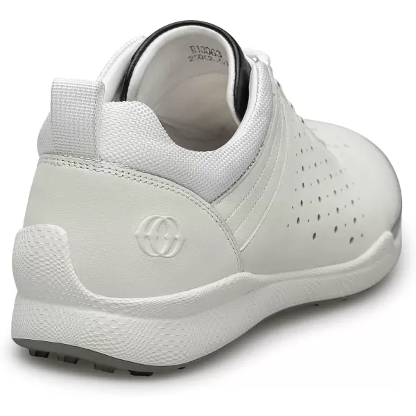 ZRO Mens Running Shoes Slip on Thick Bottom Casual Calf Leather Shoes for Men R1306323 SpringWhite