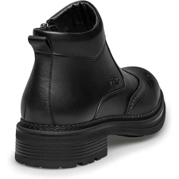 ZRO Mens Winter Snow Loafers Slip on Keep Warm Wide A1225836TDWinterBlack
