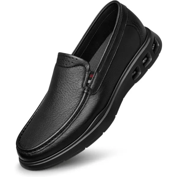 Mens Loafer Thick Sole Easy to Put on and take Off XRF1876T 24 SpringBlack