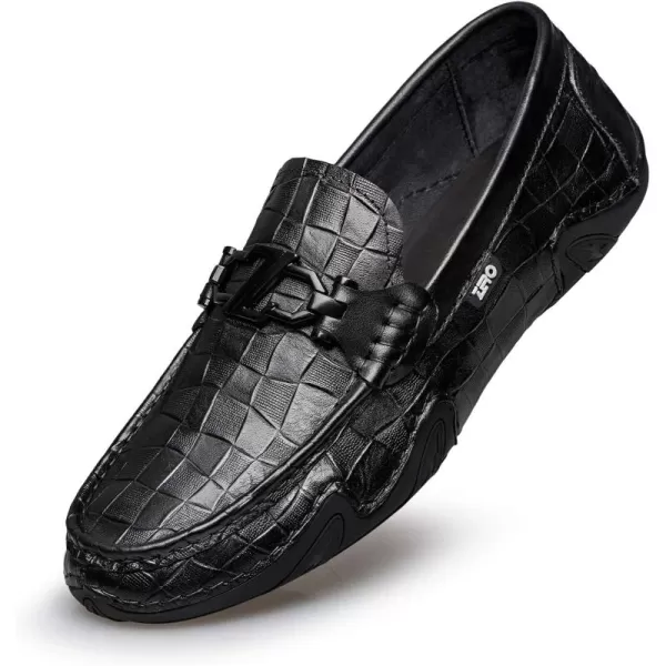 ZRO Mens R056 Casual Driving LoaferBlack