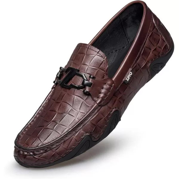 ZRO Mens R056 Casual Driving LoaferBrown