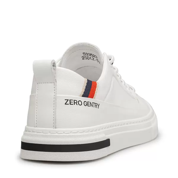 imageMens Sneakers  PullOn Laces Convenient Genuine Leather S33523 23 WinterWhite