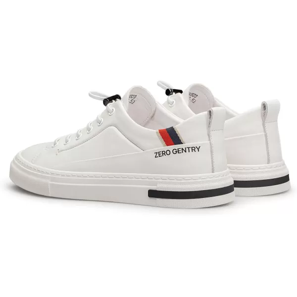 imageMens Sneakers  PullOn Laces Convenient Genuine Leather S33523 23 WinterWhite