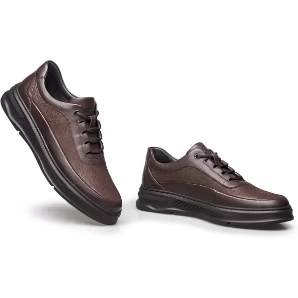 imageZRO Mens D526 Non Slip Casual Fashion SneakersBrown