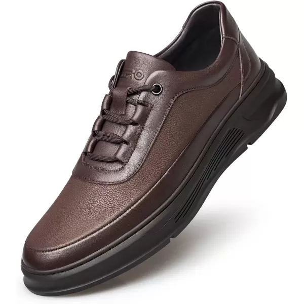imageZRO Mens D526 Non Slip Casual Fashion SneakersBrown