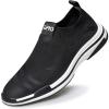 imageZRO Mens Y038 Mesh Fashion Slip OnBlack