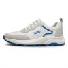 imageMens Suede Sneakers with Genuine Leather Laces  The Perfect Blend of Style and Comfort Y1303223 SpringWhite