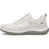 imageZRO Mens Slip on Sneakers no lace Type Easy to wear Walking Shoes for Men XYF1832 24 SpringWhite