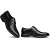 imageZRO Mens Light Luxury Soft Fashion Business Casual Shoes Lightweight and Comfortable Lace up Four Seasons Versatile Mens Formal ShoesBlack