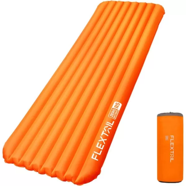 FLEXTAILGEAR Inflatable Sleeping Pad with 6R Value  Ultralight 28 Inch Camping Mattress 4 Seasons Compact Backpacking Gear Essentials for Camping Traveling Hiking and TentRectangular
