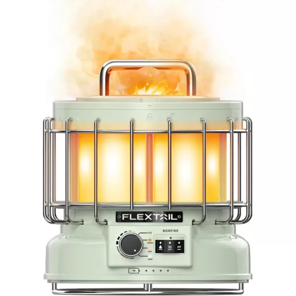FLEXTAILGEAR MAX Lantern Rechargeable Camping Lantern 9600mAh Battery3in1 Vintage Flame Light Flame Mode ampamp Humidification Mode Portable Lantern for Patio Hiking Camping Bedroom