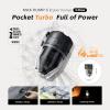 imageFLEXTAILGEAR Max Pump 3 Portable Air Pump for Inflatables 5Kpa Electric Air Pump 500Lmin Air Mattress Pump with Camping Light for Inflatable Pillows Swim Rings Storage Bags Air MattressesBoatsBlack