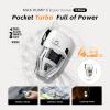 imageFLEXTAILGEAR Max Pump 3 Portable Air Pump for Inflatables 5Kpa Electric Air Pump 500Lmin Air Mattress Pump with Camping Light for Inflatable Pillows Swim Rings Storage Bags Air MattressesBoatsWhite