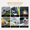 imageFLEXTAILGEAR Max Pump 3 Portable Air Pump for Inflatables 5Kpa Electric Air Pump 500Lmin Air Mattress Pump with Camping Light for Inflatable Pillows Swim Rings Storage Bags Air MattressesBoatsBlack