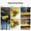 imageFLEXTAILGEAR Portable Sleeping Pad with Electric Air Pump 56 RValue Self Inflating Sleeping Pad Ultralight Air Mattress for Camping Backpacking Hiking Travel LargeTwin XL