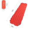imageFLEXTAILGEAR Ultralight Camping Air Mattress Compact Air Sleeping Pad for Camping Backpacking Hiking  Tested 33 RValue Perfect for Sleeping Bags and Hammocks