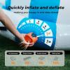 imageFLEXTAILGEAR 5KPa Air Mattress Pump1000Lmin Ultra Large Air Flow Air Pump for Inflatables Rechargeable Inflatable Bed Pumps Electric Air Pump for Kayaking Air Beds Sleeping Pads Pool FloatsOrange