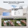 imageFLEXTAILGEAR MAX Shower Portable Shower for Camping Rechargeable Outdoor Camping Shower Portable Shower Pump with USBCShower Pump for Hiking Car wash Pet Cleaning Beach VacationsPearl White