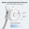 imageFLEXTAILGEAR MAX Shower Portable Shower for Camping Rechargeable Outdoor Camping Shower Portable Shower Pump with USBCShower Pump for Hiking Car wash Pet Cleaning Beach Vacationswhite