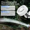 imageFLEXTAILGEAR MAX Shower Portable Shower for Camping Rechargeable Outdoor Camping Shower Portable Shower Pump with USBCShower Pump for Hiking Car wash Pet Cleaning Beach VacationsPearl White