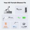 imageFLEXTAILGEAR Tiny Shower Portable Shower for Camping Rechargeable Camping Outdoor Shower Portable Shower Pump for Hiking Waterproof Outdoor Camp Pump Car wash Pet Cleaning Beach Vacations