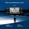 imageFLEXTAILGEAR Ultra Lightweight Headlamp 600 Lumen USBC Rechargeable Headlamp with White Red Light Adjustable Headband for Camping Back Packing Hiking and Fishing