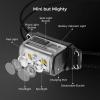 imageFLEXTAILGEAR Ultra Lightweight Headlamp 600 Lumen USBC Rechargeable Headlamp with White Red Light Adjustable Headband for Camping Back Packing Hiking and Fishing