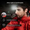 imageFLEXTAILGEAR Ultra Lightweight Headlamp 600 Lumen USBC Rechargeable Headlamp with White Red Light Adjustable Headband for Camping Back Packing Hiking and Fishing