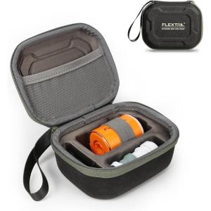 imageFLEXTAILGEAR Portable Air Pump Case Rigid Polypropylene materialCompatible with TYXTY2XMP2PROMP2PLUS Storage Holder for Nozzle and Charging Cable Case Only