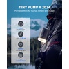 image:imageFLEXTAILGEAR 4kPa Air Pump for Inflatables Portable Air Mattress Pump Mini Camping Air Pump Rapid InDeflation with 180 Lmin Airflow for Sleeping Pads Pool FloatSwimming Ring Vacuum Storage Bagsblackcamping light