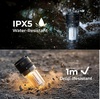 image:imageFLEXTAILGEAR Zero Lantern Portable LED Camping Lantern Lightweight Waterproof LED Flashlight for Outdoor Rechargeable Hurricane Lights with Flashlight for Camping Hiking Emergency Survival Gear