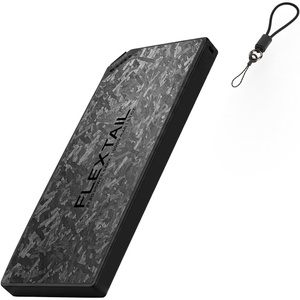 image:imageFLEXTAILGEAR 5000mAh Power Bank UltraLightweight Outdoor Portable Power Bank Outdoor Travel Fast Charging Waterproof Carbon Fiber Slim USBC Power Portable Charger Battery Pack for Phones