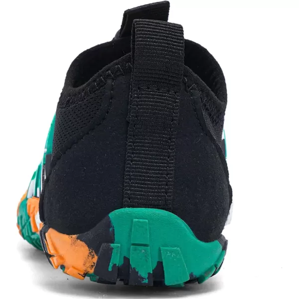 Quickshark Kids Water Shoes Boys Girls Barefoot Aqua Socks Outdoor Indoor Quick Dry Sandals Lightweight Slip On Walking Sneakers for Beach Pool Swim Little KidBig Kid10black
