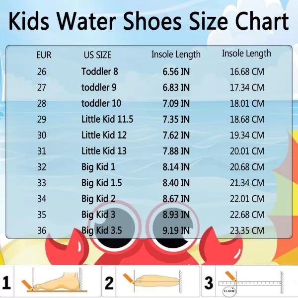 Quickshark Kids Water Shoes Boys Girls Barefoot Aqua Socks Outdoor Indoor Quick Dry Sandals Lightweight Slip On Walking Sneakers for Beach Pool Swim Little KidBig Kid1pink