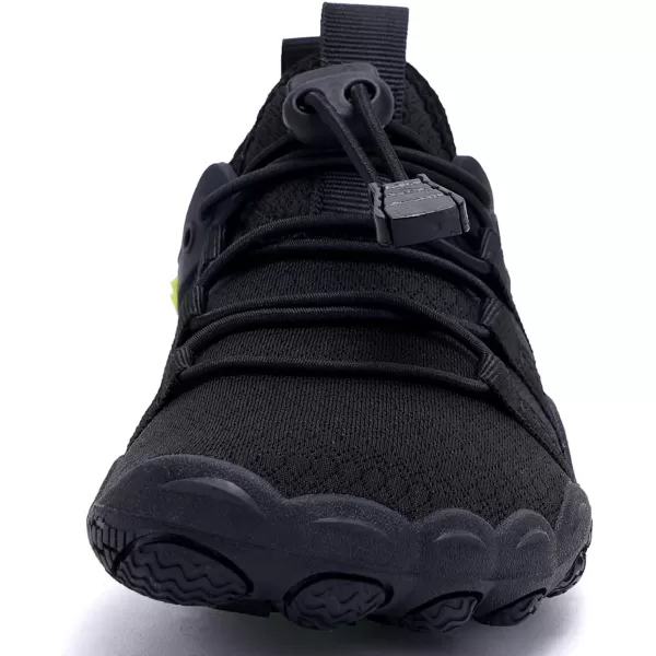 Quickshark Kids Water Shoes Boys Girls Barefoot Aqua Socks Outdoor Indoor Quick Dry Sandals Lightweight Slip On Walking Sneakers for Beach Pool Swim Little KidBig Kid9black