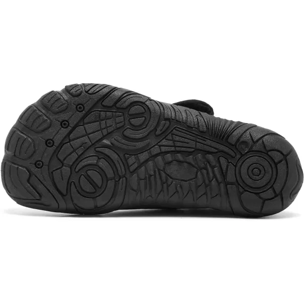 Racqua Boys Kids Water Shoes Girls NonSlip Swim Beach Sports Pool Breathable Shoes Quick Dry Lightweight Outdoor Aqua ShoesLittle KidBig KidWzk168black
