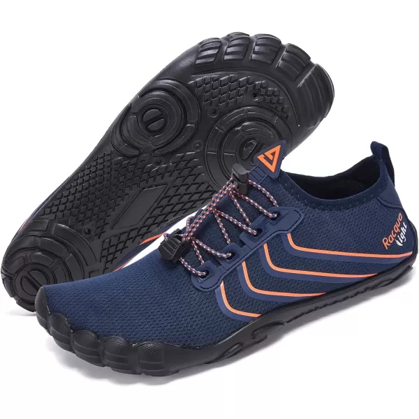 Racqua EVA Sole Ultra Light Water Shoes Men WomenCq171mnavyOrange