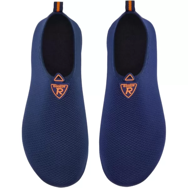 Racqua Men ampamp Women Water Shoes Barefoot QuickDry Beach Swim Yoga SocksBd104mnavy