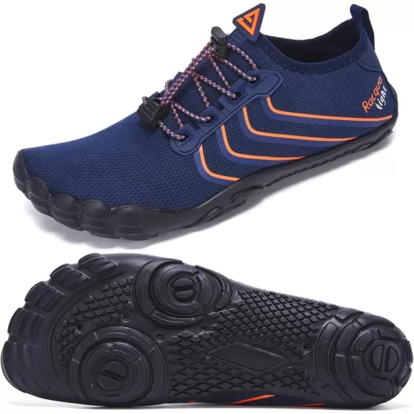 Racqua EVA Sole Ultra Light Water Shoes Men WomenCq171mnavyOrange