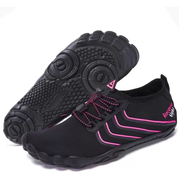 Racqua EVA Sole Ultra Light Water Shoes Men WomenCq171wblackRose