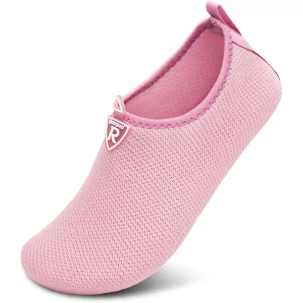 Racqua Men ampamp Women Water Shoes Barefoot QuickDry Beach Swim Yoga SocksBd104pink