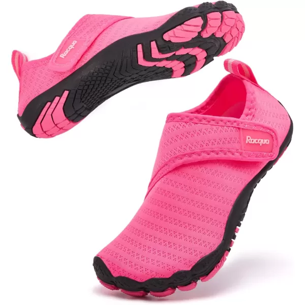 Racqua Boys Girls Kids Toddler Water Shoes Quick Dry Barefoot Lightweight Pool Swim Beach Sport Aqua ShoesToddlerLittle KidBig KidWzk163grose