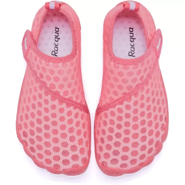 Racqua Boys Girls Kids Toddler Water Shoes Quick Dry Barefoot Lightweight Pool Swim Beach Sport Aqua ShoesToddlerLittle KidBig KidWzk164gred
