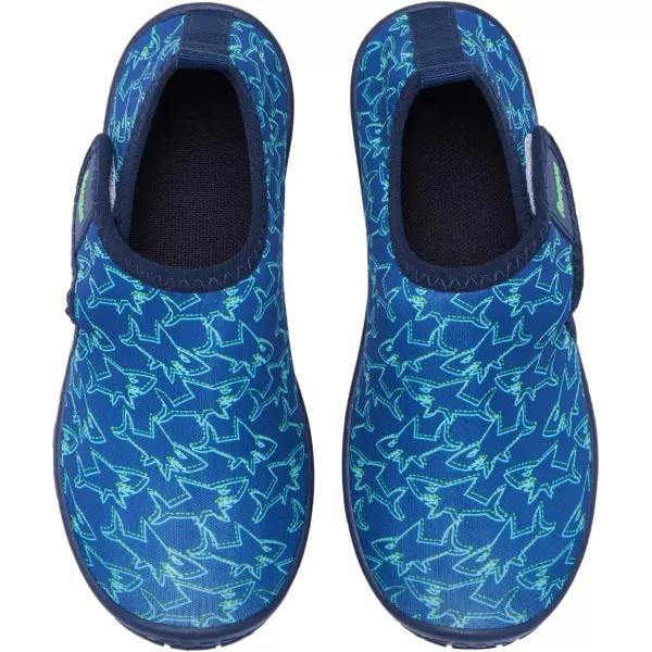 Racqua Boys Girls Kids Water Shoes Barefoot Swim Quick Dry Lightweight Sport Aqua ShoesLittle KidBig KidHdk1602shark