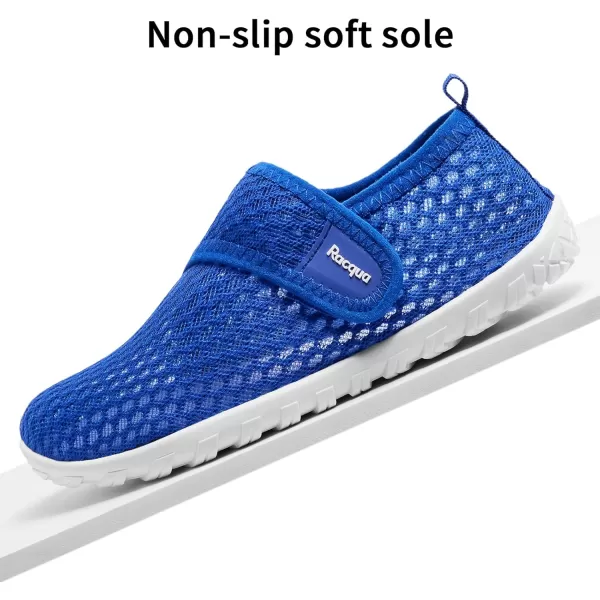 Racqua Boys Girls Kids Water Shoes Barefoot Swim Quick Dry Lightweight Sport Aqua ShoesLittle KidBig KidHdk1605blue