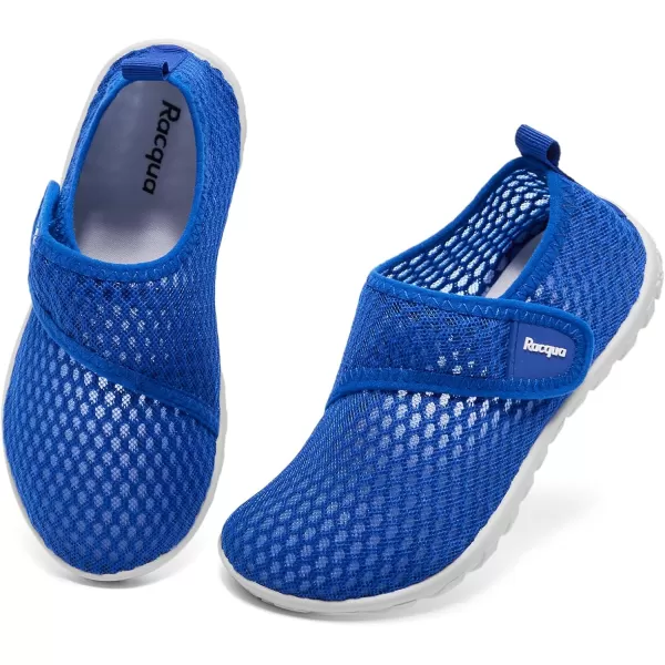 Racqua Boys Girls Kids Water Shoes Barefoot Swim Quick Dry Lightweight Sport Aqua ShoesLittle KidBig KidHdk1605blue
