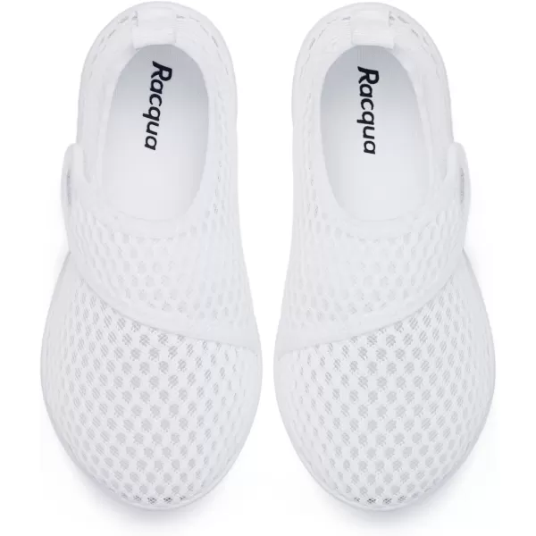 Racqua Boys Girls Kids Water Shoes Barefoot Swim Quick Dry Lightweight Sport Aqua ShoesLittle KidBig KidHdk1605white