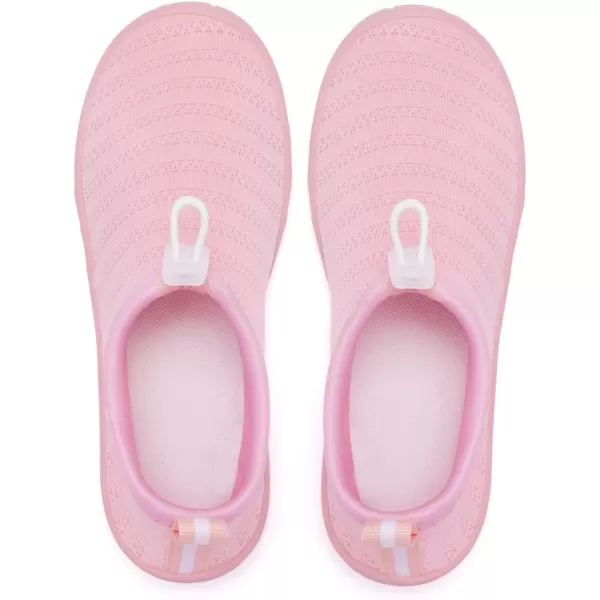 Racqua Boys Girls Kids Water Shoes Swim Shoes Quick Dry Lightweight Breathable for Beach Pool Swim LittleBig KidPink