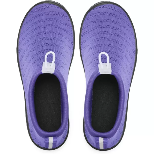 Racqua Boys Girls Kids Water Shoes Swim Shoes Quick Dry Lightweight Breathable for Beach Pool Swim LittleBig KidPurple